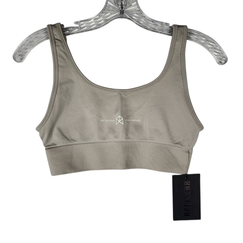 Rawgear Sports Bra Women's Small Beige Gym Workout Athleisure‎ NWT